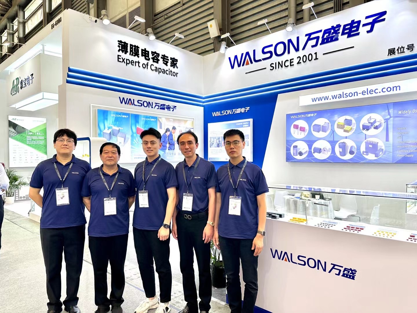 УОЛСОН принял участие в выставке Electronica China 2024 (Шанхай).